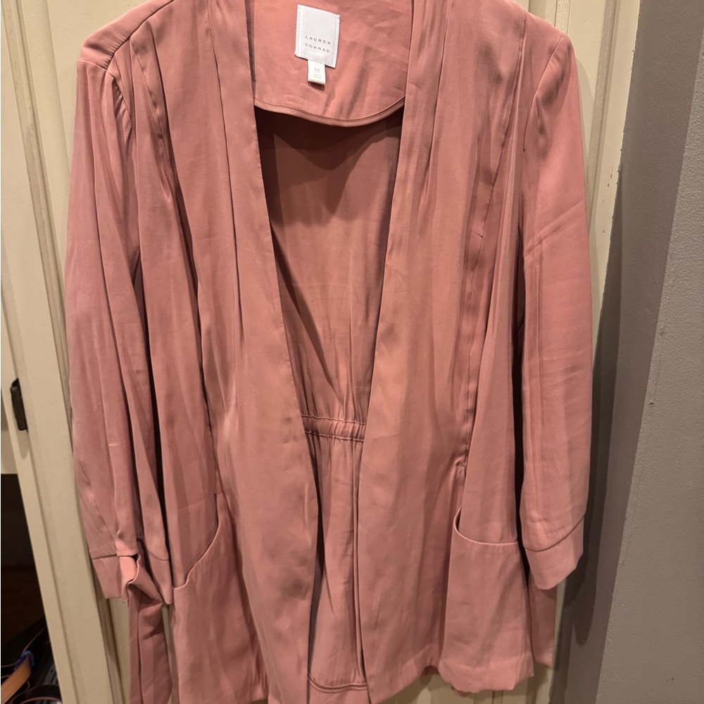 LC Lauren Conrad Blush Pink Jacket